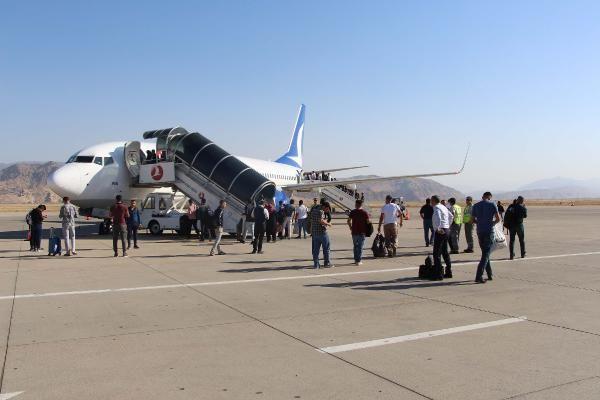 Şırnak Şerafettin Elçi Havalimanı: 9 ayda 330 bin yolcu uçtu