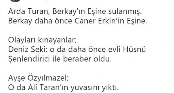 Arda-Berkay kavgasını eleştiren ünlüler tepki çekti