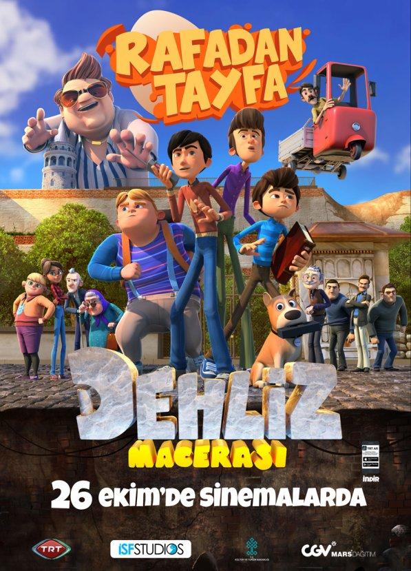 Rafadan Tayfa 26 Ekim'de minik sinemaseverlerle buluşacak