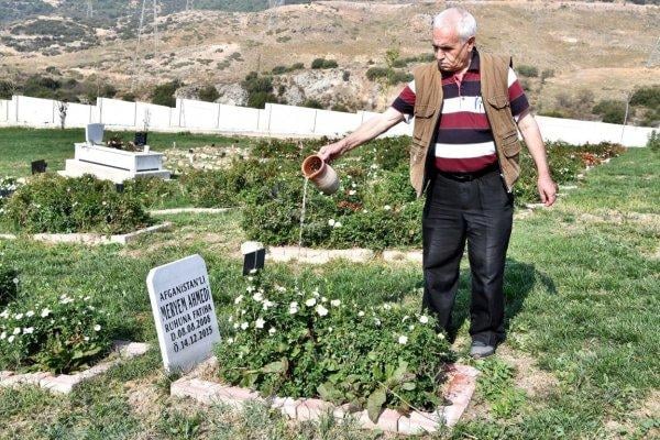 İzmir'de kimsesiz mülteciler mezarlığı: 412 numaralı ada