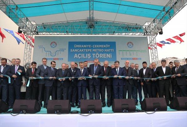 Üsküdar-Çekmeköy metrosu açıldı