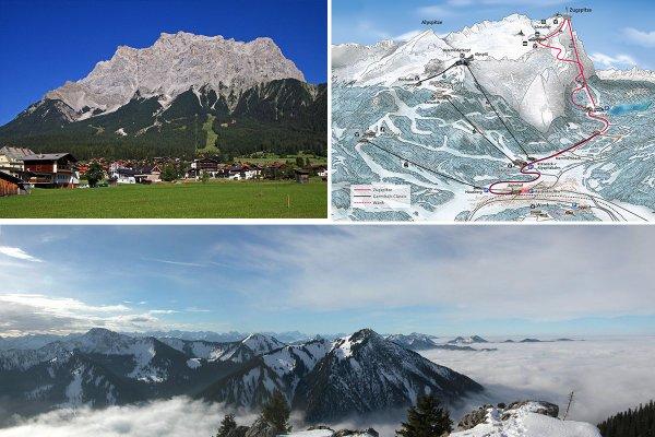 Snowboardlar Almanya'nın zirvesinde kayacak: Zugspitze