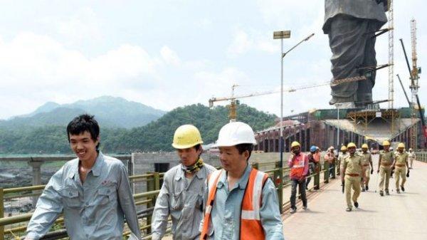 Dünyanın en büyük heykeline sona doğru