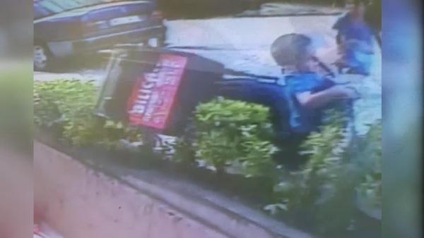 Küçük çocukların motosikletle oyunu faciayla sonuçlanıyordu