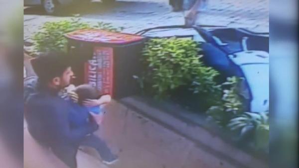 Küçük çocukların motosikletle oyunu faciayla sonuçlanıyordu