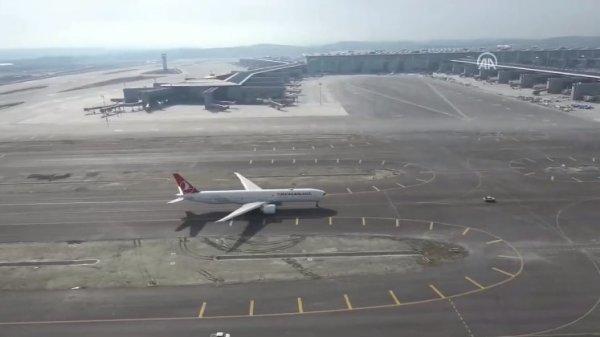 İstanbul Havalimanı'nda ilk uçuş gerçekleşti