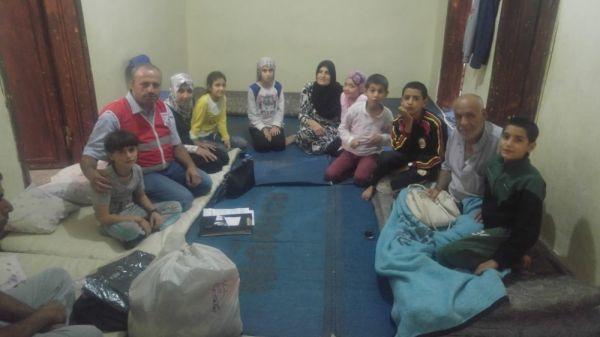 Kızılay’dan 150 aileye yardım