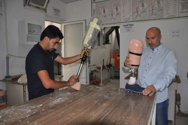 6 bin 500 Suriyeliye protez takıldı