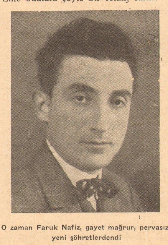 Faruk Nafiz Çamlıbel'in 45. ölüm yıl dönümü