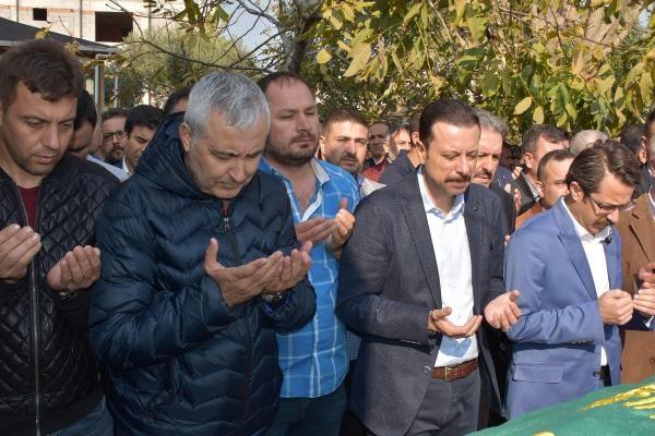 Kazada ölen başkan yardımcısının oğlu toprağa verildi