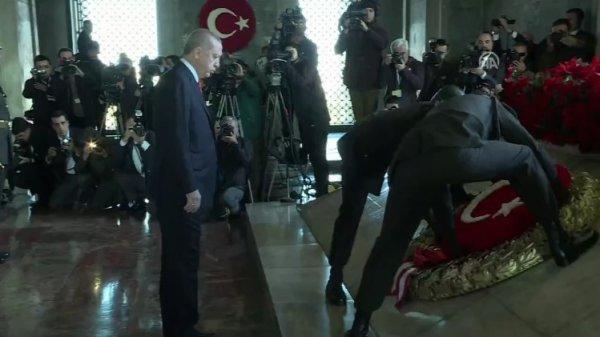 Anıtkabir'e ziyaret