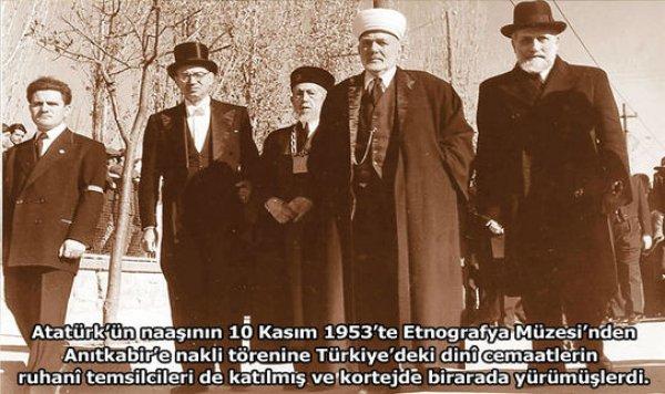 Mustafa Kemal Atatürk'ün cenaze namazında Türkçe ezan