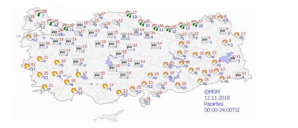 Meteoroloji uyardı: Hafta içi yağış dalgası başlıyor
