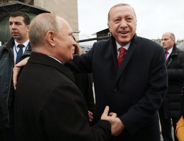 Başkan Erdoğan ile Putin bir araya geldi