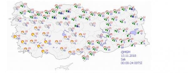 Meteoroloji uyardı: Hafta içi yağış dalgası başlıyor