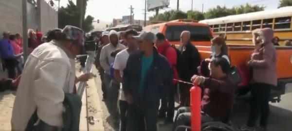 ABD-Meksika sınırına mülteci akını