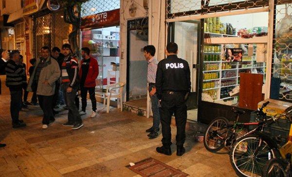 Antalya'da Suriyeliler veresiye kavgasına tutuştu
