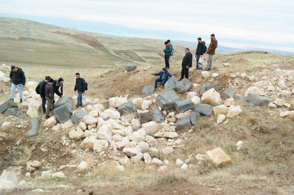 2600 yıllık kent kalıntısına yoğun ilgi