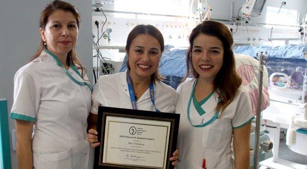 Türk hemşireye ABD'den ödül