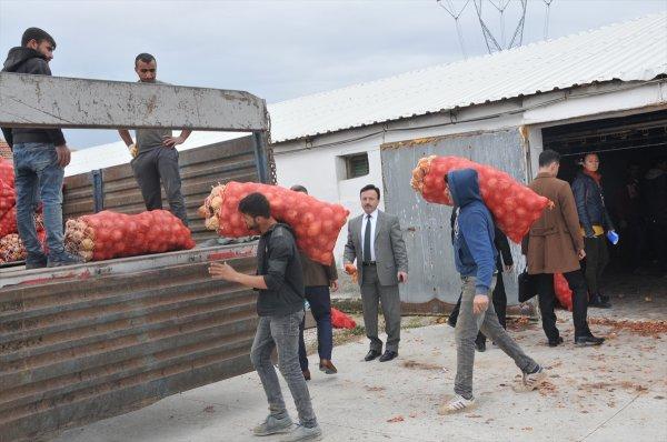 43 soğan deposuna denetim