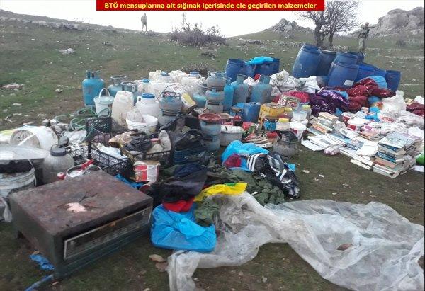 Diyarbakır'da PKK'nın 3 mağarası bulundu