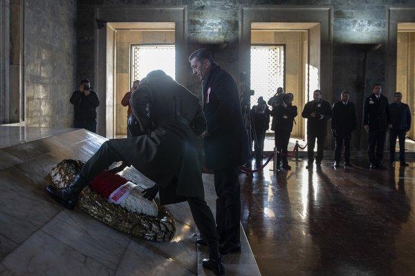 Öğretmenler Anıtkabir’de