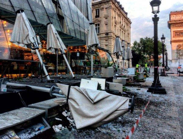 Paris'te savaş; AVM'ler yağmalanıyor, olaylar büyüdü