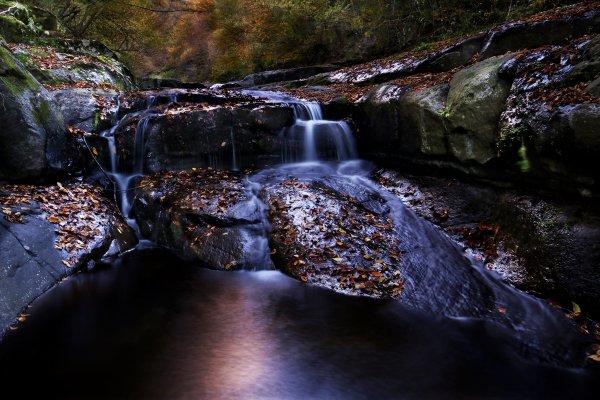 Kabaceviz Şelaleleri'nde sonbahar şöleni