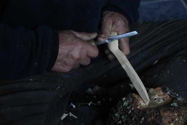 Yüzyıllardır oyun kaşığı yapan köy