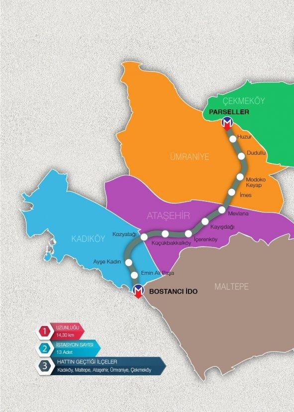 2019'da hizmete girecek 5 metro hattı