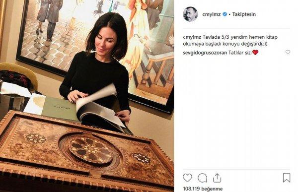 Cem Yılmaz'ın Defne Samyeli paylaşımı