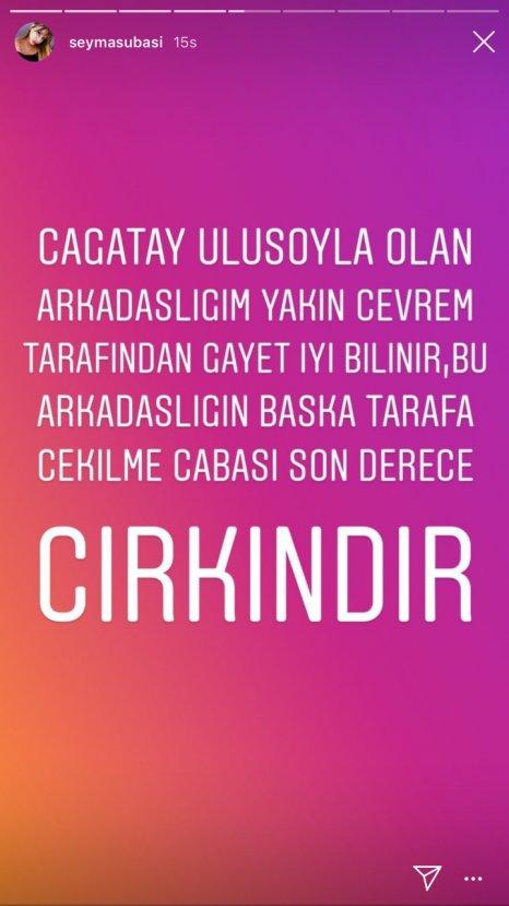 Çağatay Ulusoy: Asılsız iftiraların son bulmasını dilerim