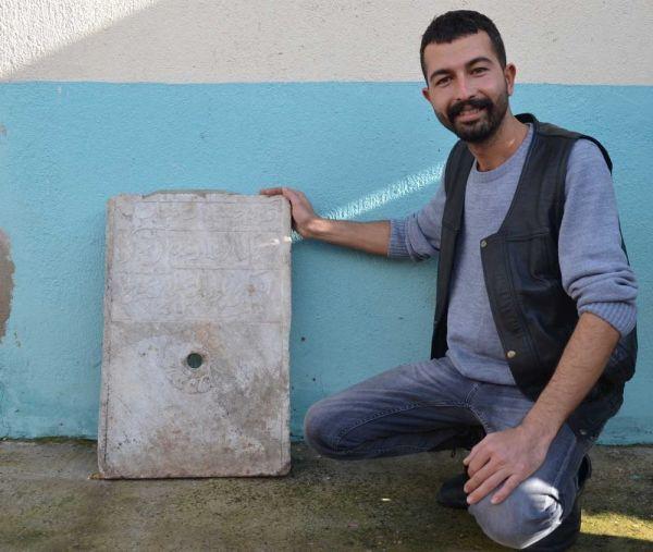 Osmanlı'ya ait tarihi eser metruk binadan çıktı