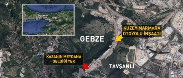 Gebze'de viyadük çöktü