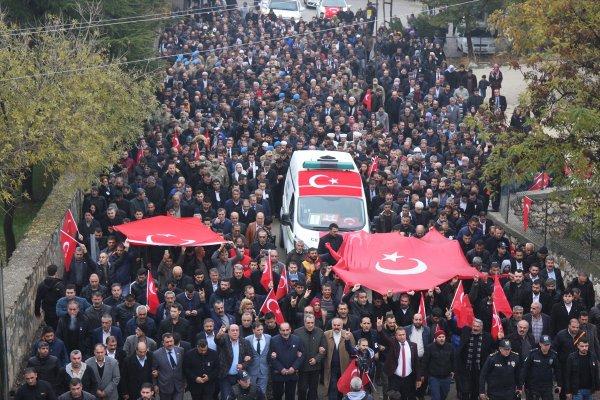 Şehit Birol Öztekin'e veda