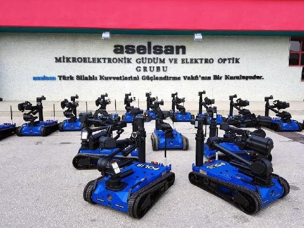 Ertuğrul robotları emniyete teslim edildi