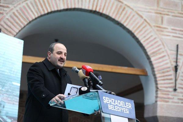 Bakan Varank Kurşunlu Han'ın açılışını gerçekleştirdi