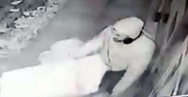 Üşüyen sokak köpeğini montuyla ısıttı