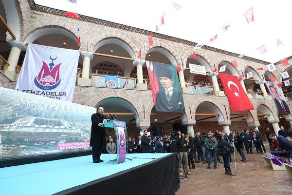 Bakan Varank Kurşunlu Han'ın açılışını gerçekleştirdi