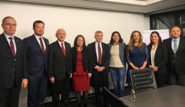Kılıçdaroğlu Almanya'da PKK yandaşı vekille poz verdi