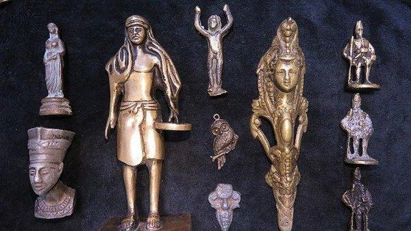 Tarihi eser kaçakçılığı yapanlar gözaltına alındı