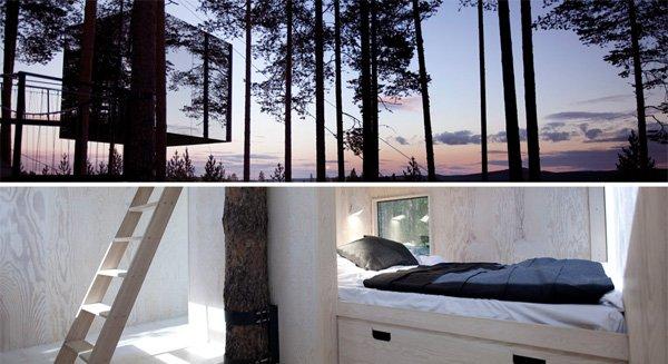 Belgesel gibi tatil: Buz evlerinde Kuzey Işıkları