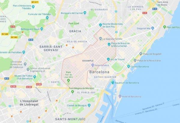 Şehirleşmede çığır açan Barcelona kent planı