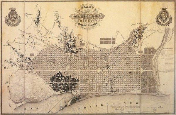 Şehirleşmede çığır açan Barcelona kent planı