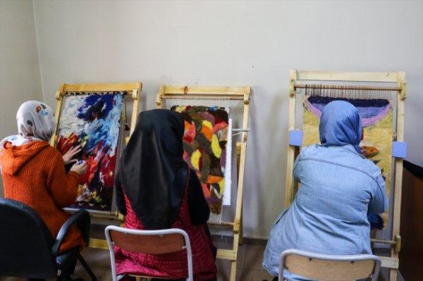 Ata mirası keçe işleme sanatı geleceğe taşınıyor