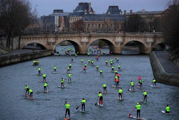 Sarı Yelekliler protestoları Seine Nehri’ne ulaştı