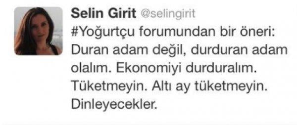 Selin Girit TRT muhabirinin taciz edilmesine sevindi
