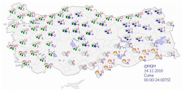 Marmara'da sağanak yağış etkili olacak