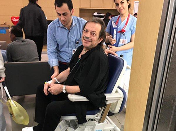 Recep Aktuğ hastaneye kaldırıldı