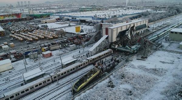 Ankara'da Yüksek Hızlı Tren kaza yaptı: 46 yaralı, 7 ölü